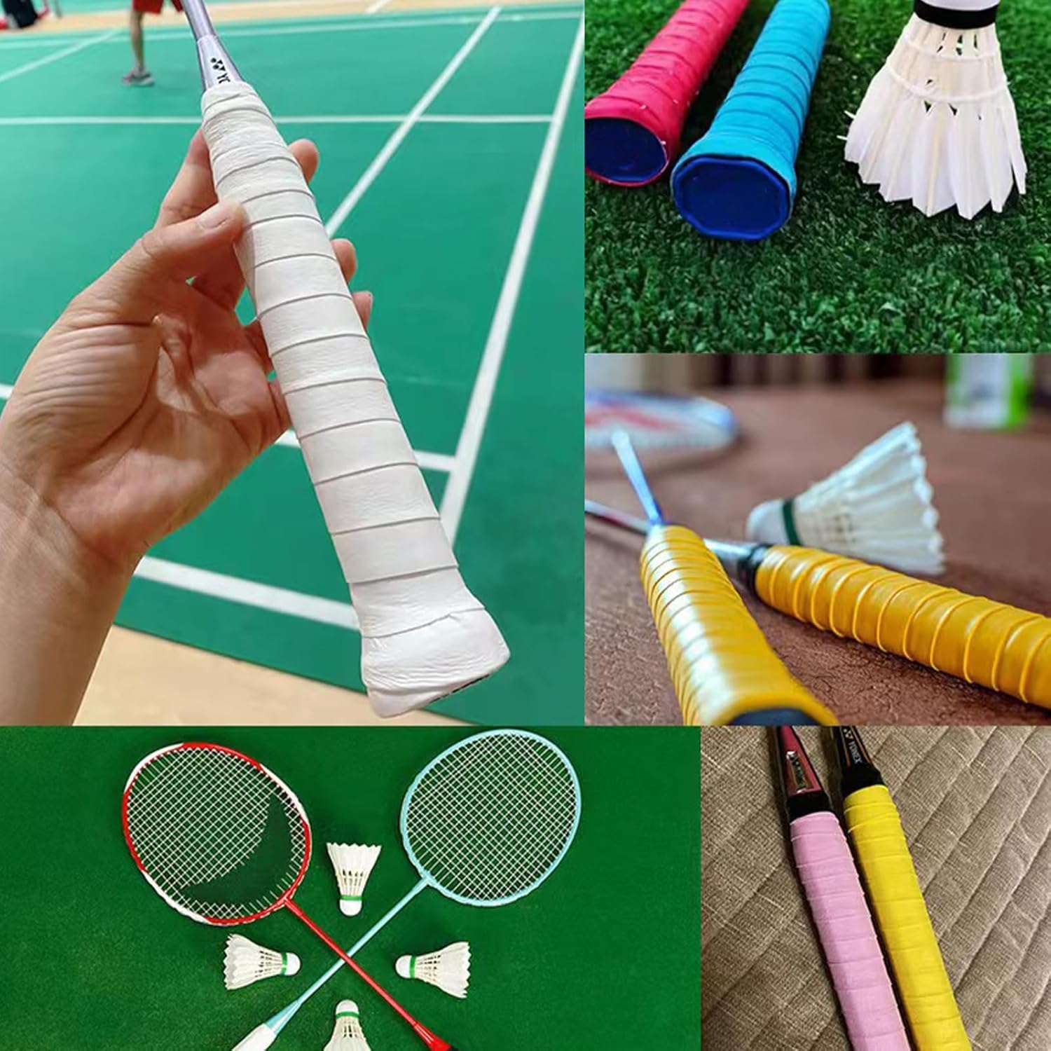 12 Pièces Grip Raquette