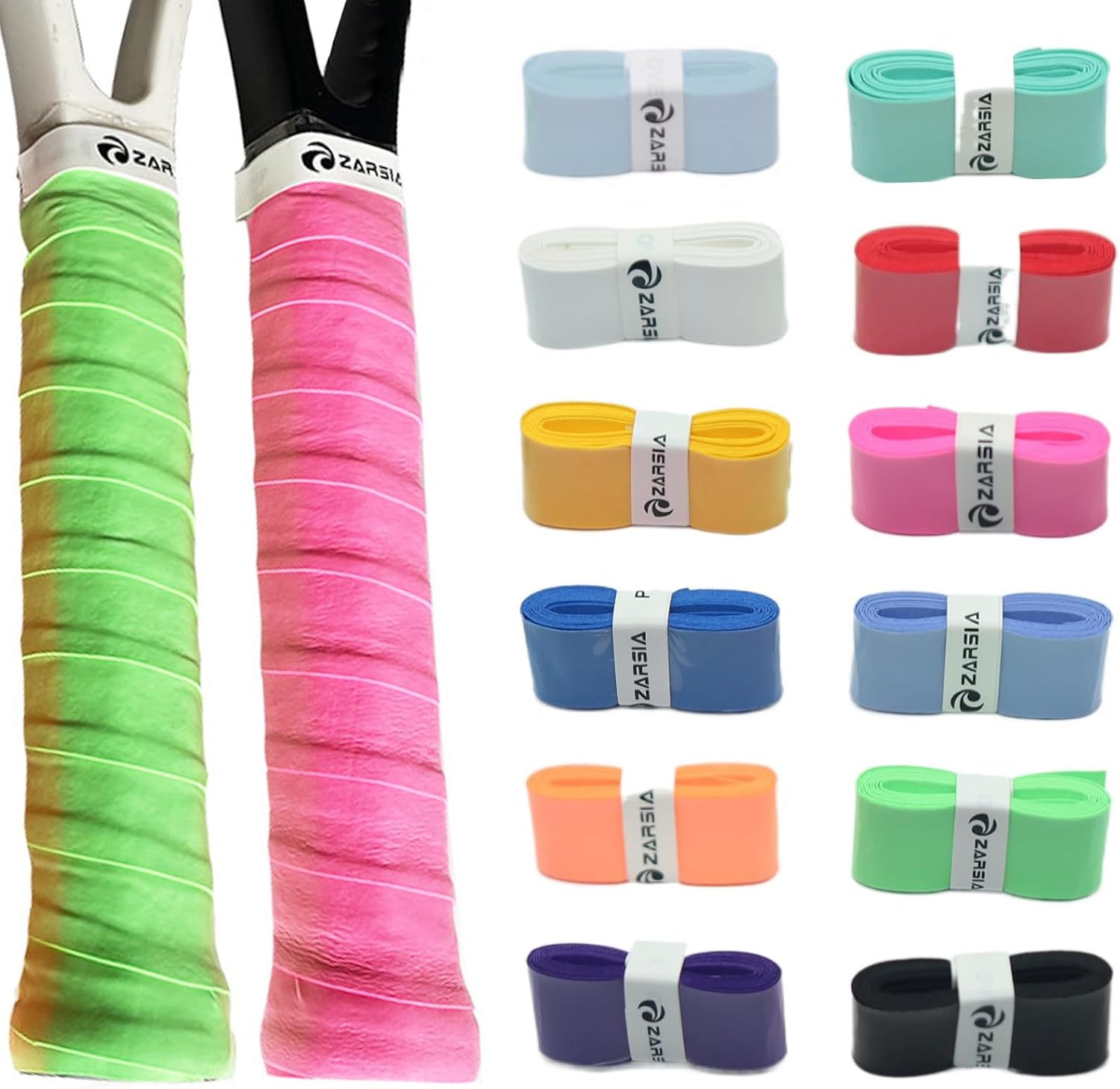 12 Pièces Grip Raquette