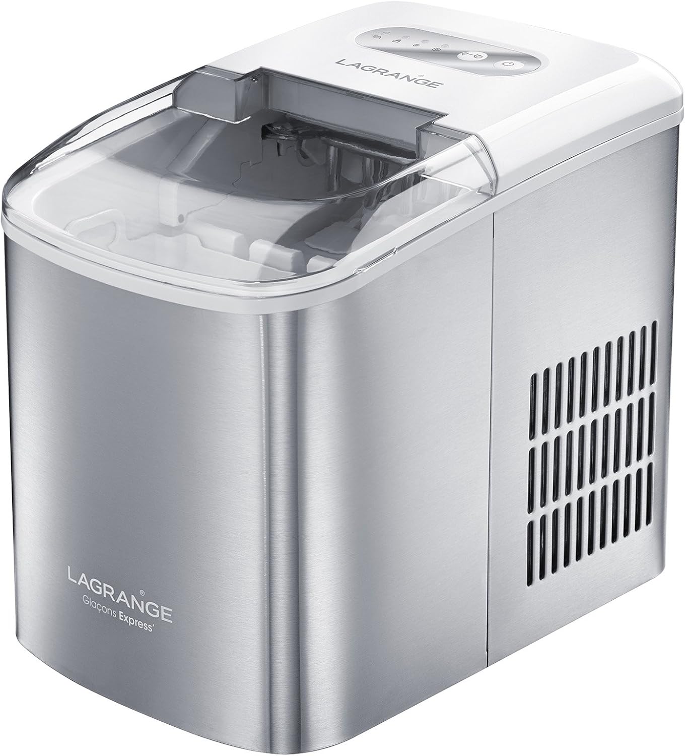 Lagrange 489002 Express Glaçon Inox 37,3 x 24,4 x 31,5 cm-Doviaastudio