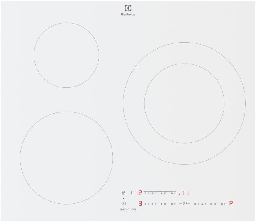 La Table De Cuisson À Induction 59cm 3 Feux 7350w - LIT60342CW/1-Doviaastudio
