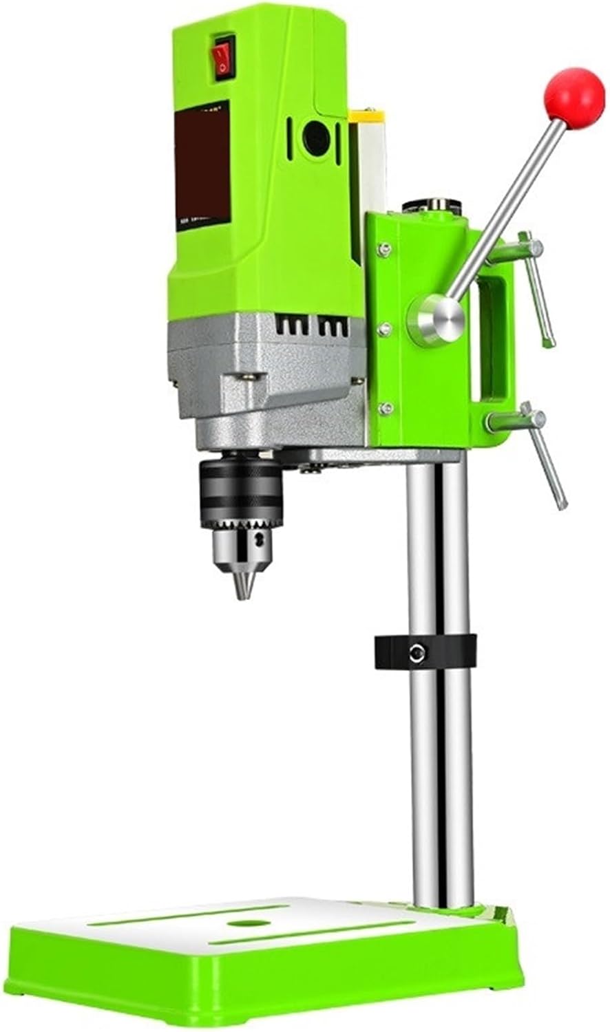 Perceuse à Colonne, Perceuse à colonne électrique 710 W for le travail des métaux, mandrin de 1,5 à 13 mm, idéale for la menuiserie.-Doviaastudio