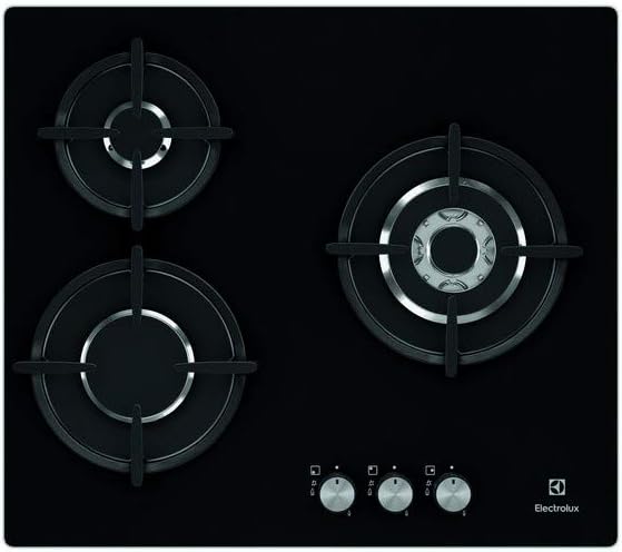 Plaque gaz Electrolux EGT6633NOK - 3 foyers-Doviaastudio