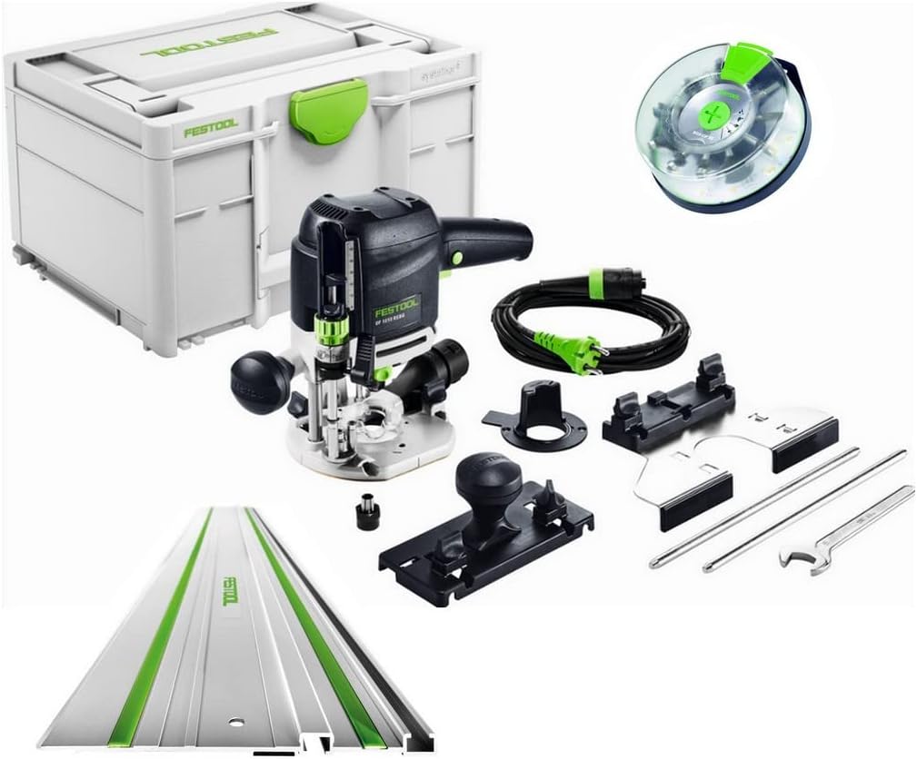 Festool Défonceuse FESTOOL OF 1010 REBQ-Set + Boite de fraises - 577186-Doviaastudio