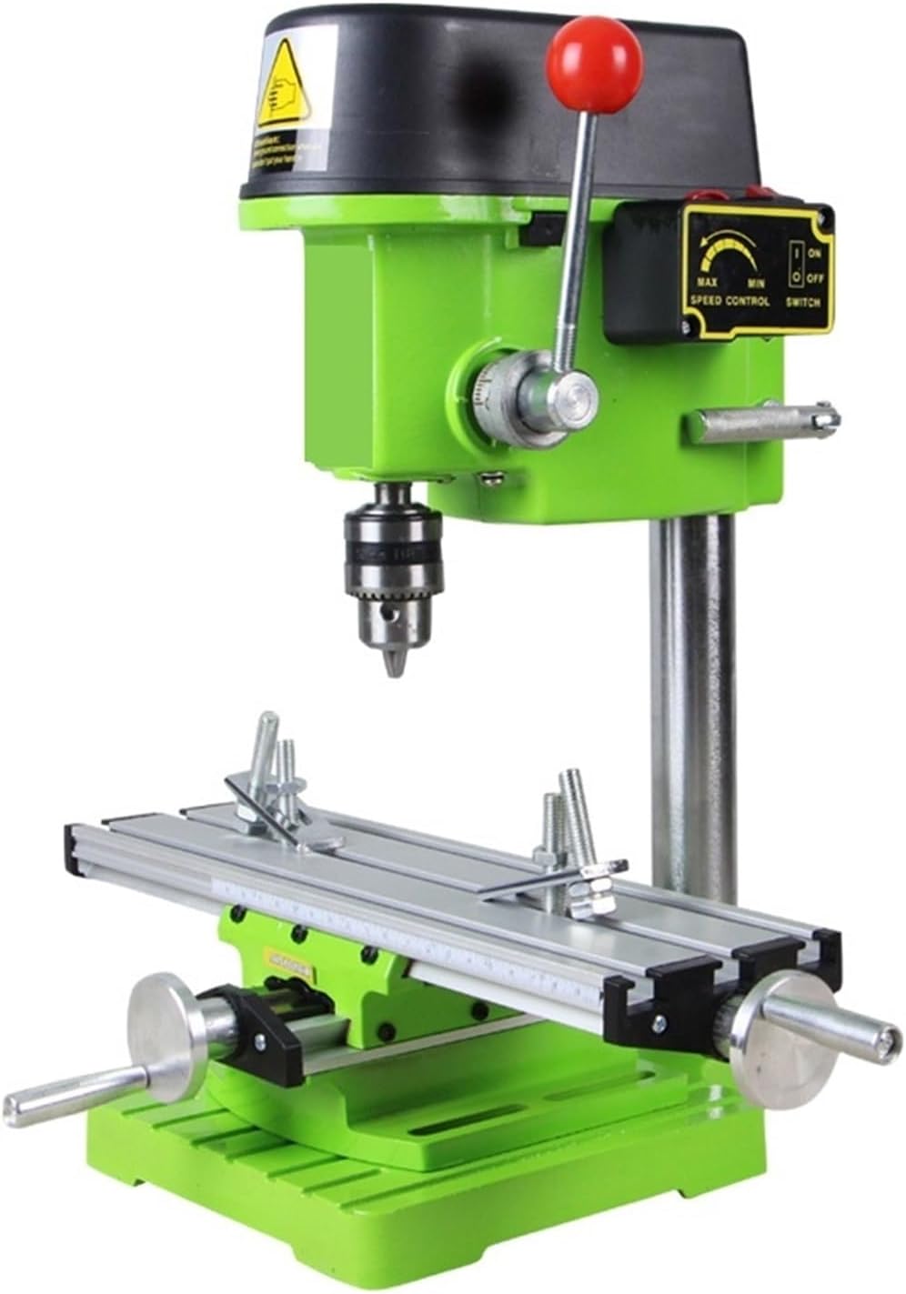 Perceuse à colonne d'établi, Perceuse Électrique Multifonctionnelle 480W, Perceuse À Vitesse Variable, Petite Perceuse D'établi Domestique, Fraiseuse Électrique, Outil De Perçage Pour le bricolage, le-Doviaastudio