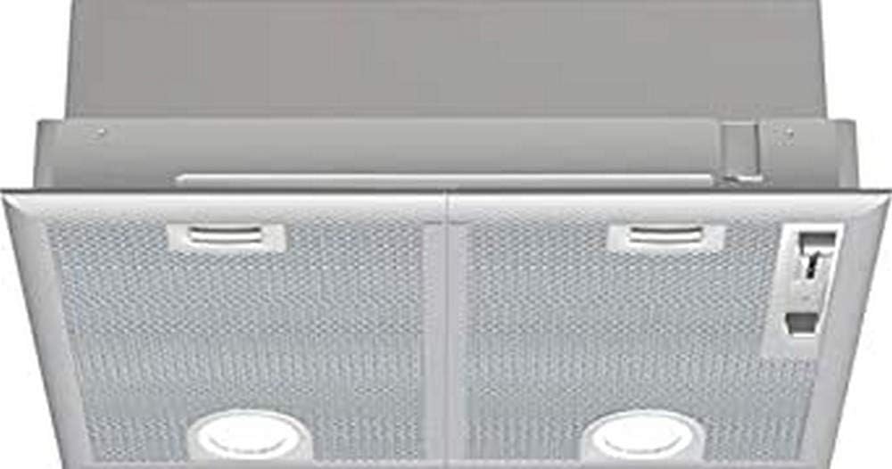 Bosch DHL555BL - Groupe filtrant - Série 4 - 4 vitesses d'aspiration dont 1 intensive - Eclairage LED - 53 cm - 206 W - Argent métallisé-Doviaastudio