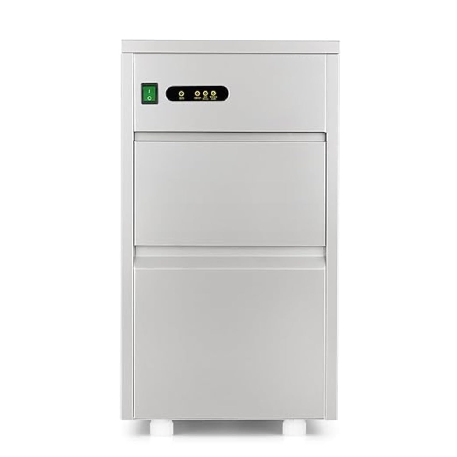 Machine à Glaçons Creux Professionnelle 20kg/24h - Glaçons de Qualité - Stockage 5 kg - Refroidissement à Air-Doviaastudio