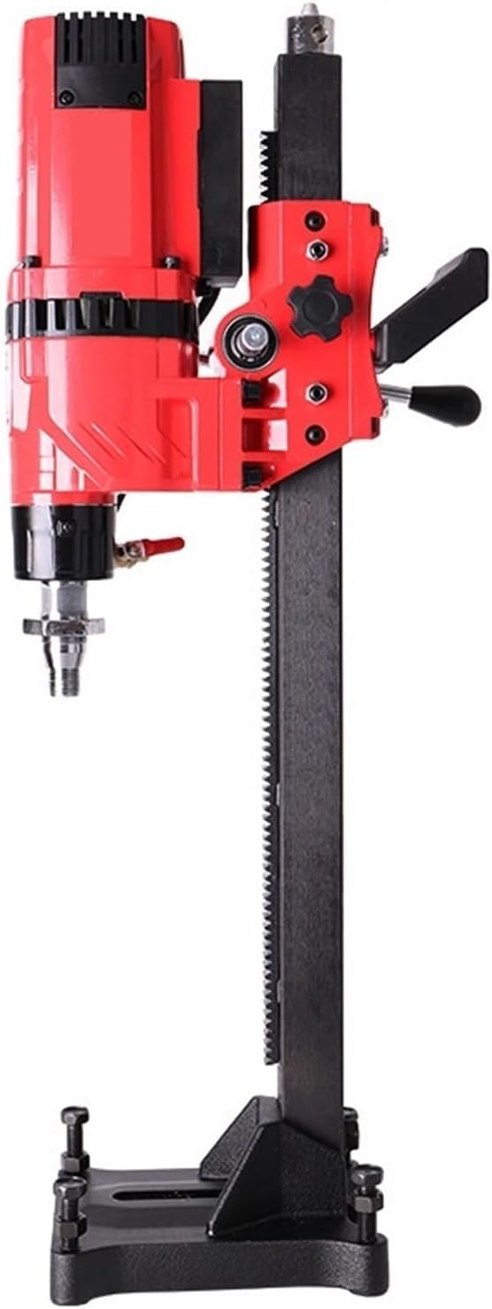 Perceuse à colonne d'établi, Machine De Forage D'eau Légère De 230mm, Plate-forme De Diamant 3000W, Perceuse De Béton Portative Sèche Et Humide Pour le bricolage, les petits travaux de précision-Doviaastudio