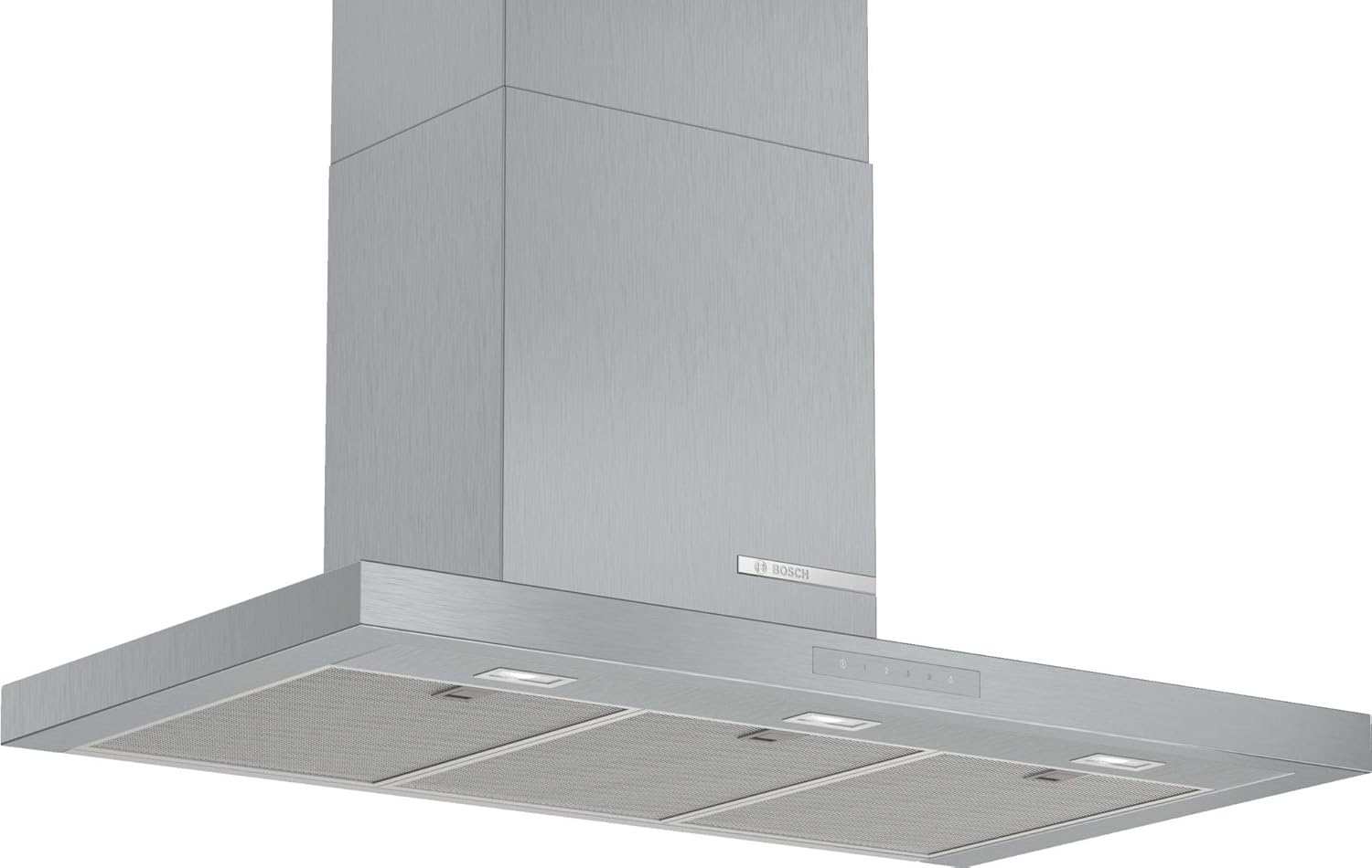 Bosch DWB97CM50 - Hotte box - Série 6 - 4 vitesses d'aspiration dont 1 intensive - Eclairage LED - 90 cm - Inox-Doviaastudio