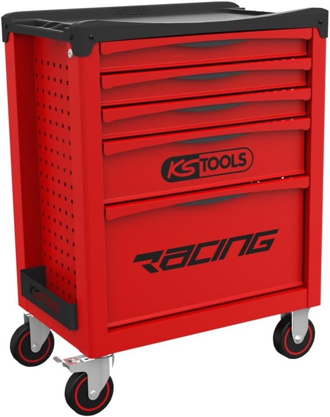 KS TOOLS - 855.0005 - Servante d'atelier Vide Racing 5 tiroirs - Caisse à Outil-Doviaastudio