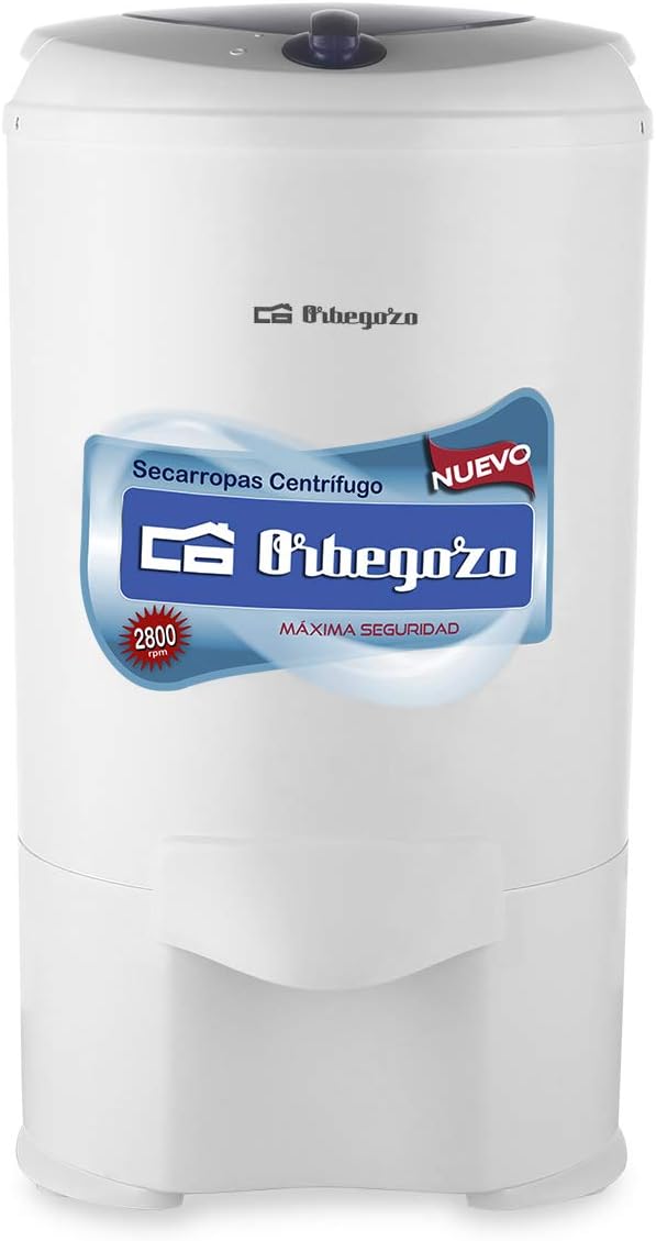 Orbegozo SC 4600 - Essoreuse à linge, tambour en acier inoxydable, capacité de 5,2 kg-Doviaastudio