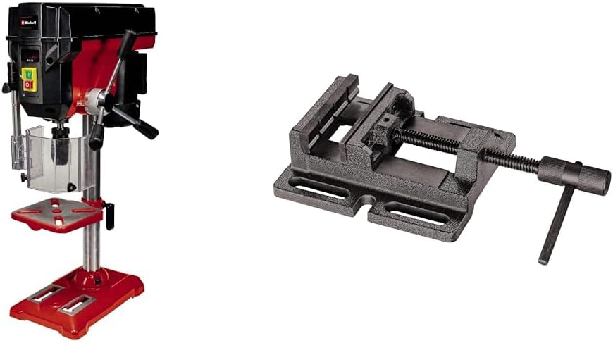 Einhell Perceuse à Colonne TE- BD 550 E Puissance : 550W, Vitesse : 450-2500 tours/minute + Étau-Doviaastudio