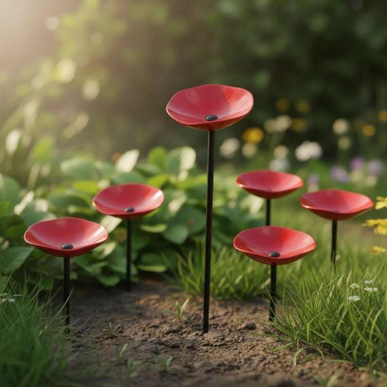 💖Handmade Bee Watering Station, Butterfly Puddler, Hummingbird Drinking Cups