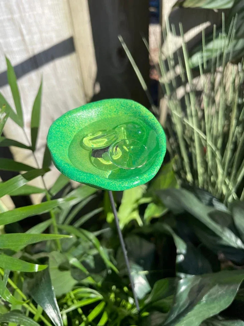 🔥Handmade Bee Watering Station, Butterfly Puddler, Hummingbird Drinking Cups