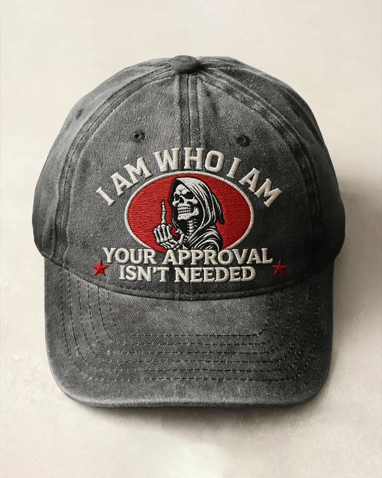 I Am Who I Am Embroidery Cap