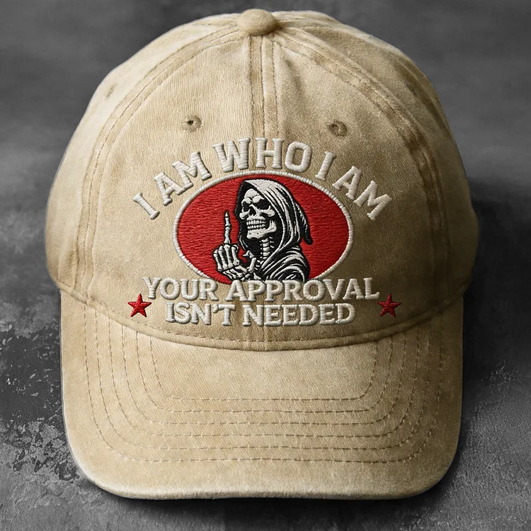 I Am Who I Am Embroidery Cap