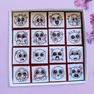 🎁Doodly Stamps-Finally, a way to mark your books without having to draw