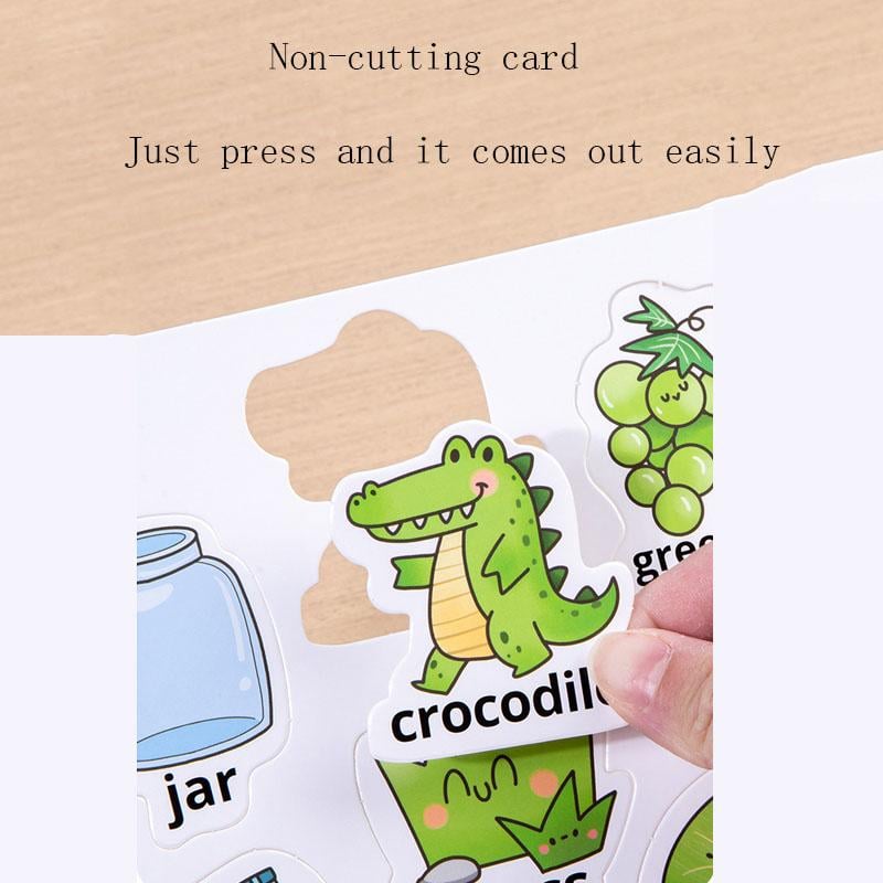 Color Sorting Quiet Paste Book for Kids, Educational Toy Busy Book for Children Early Learning, Interactive Learning Activity for Toddlers, Learning Tool, Visual Learning Tools