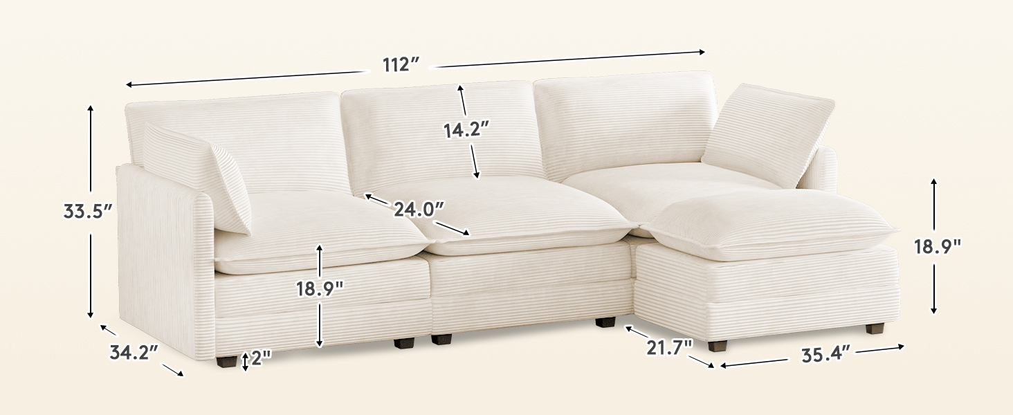 couch size
