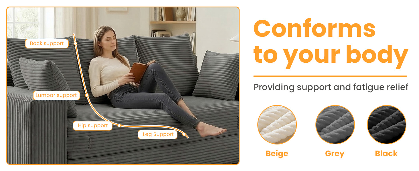 boneless couches for living room