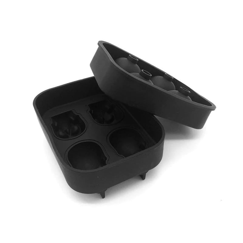 💀DIY Skull Silicone Ice Cube Molds