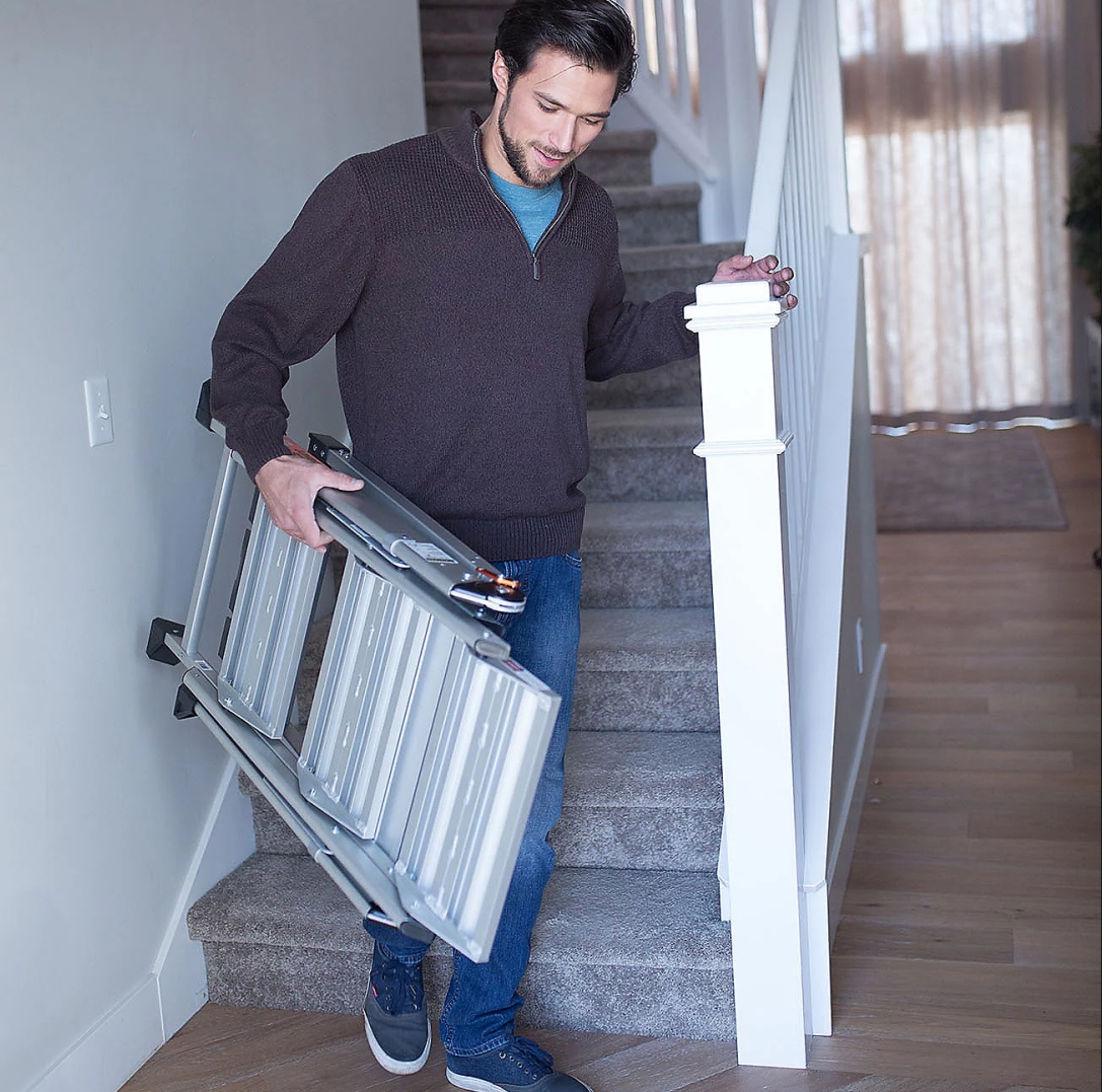 New Year Clearance, Buy 1  Get 1 Free 💝Little Giant Jumbo 3-Step Lightweight Step Stool w/ Safety Bar