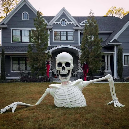 🔥Clearance Halloween⚡💝Buy 1  get 1  free💥Giant Ground Breaking Skeleton