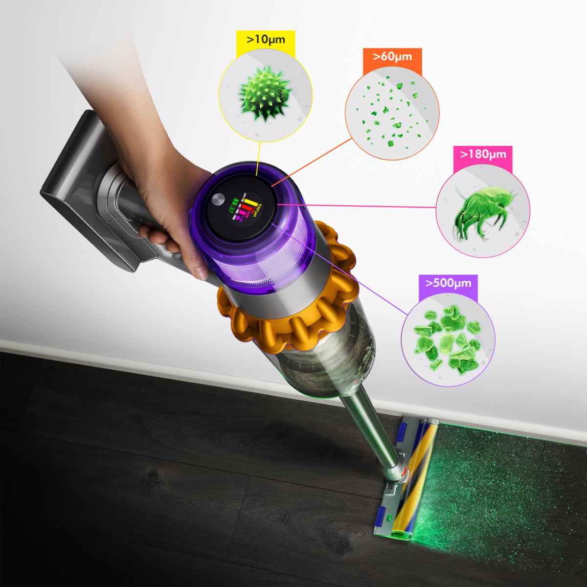 💝Last Day Buy 2 Save 50%- The V15 Detect Cordless Vacuum w/ 5 Tools and 2 Cleaner Heads