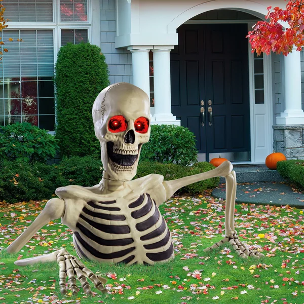 🔥Clearance Halloween⚡💝Buy 1  get 1  free💥Giant Ground Breaking Skeleton