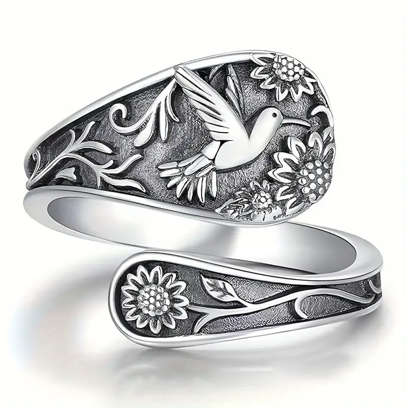 🐦️Hummingbird Spoon Ring💍