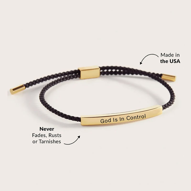 💖✨ Inspire Bracelet “God is in control”🎁