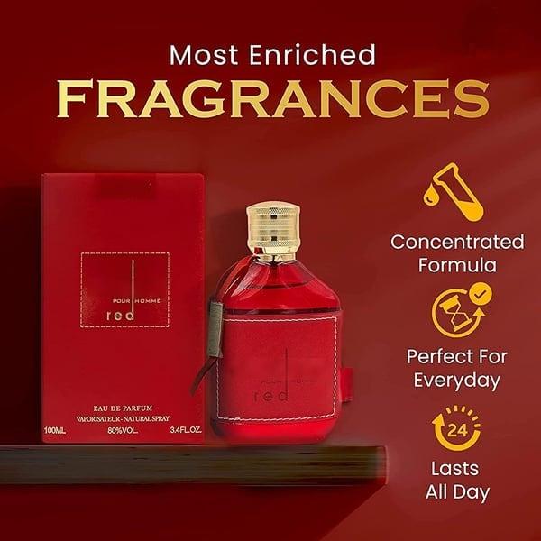 🎁💕49% OFF-Dumont Nitro Red For Men 3.4 Oz Eau De Parfum Spray