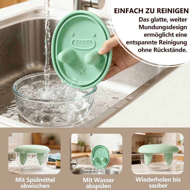 🔥Heißer Verkauf - 49% Rabatt🍿2-in-1-Snackbehälter (🥢Deckel mit Fingertipp-Deckel)