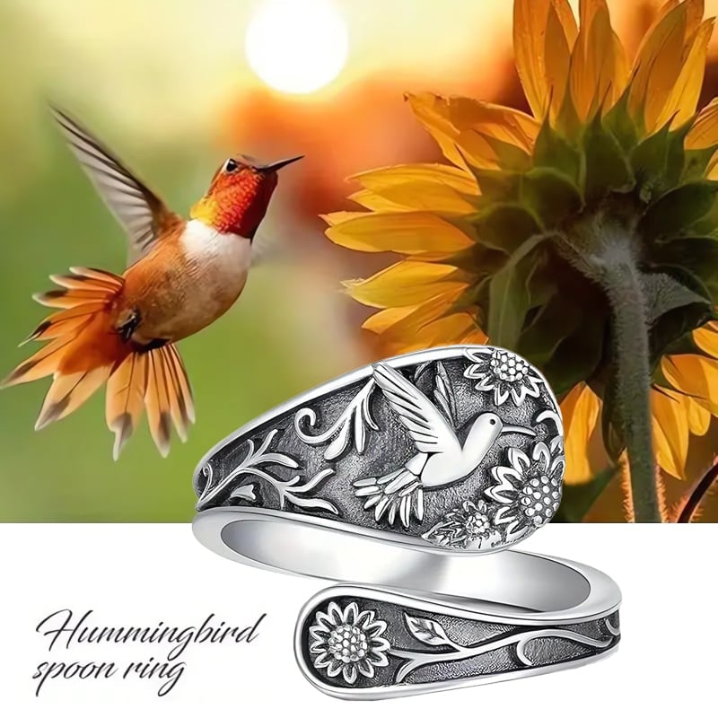 🐦️Hummingbird Spoon Ring💍