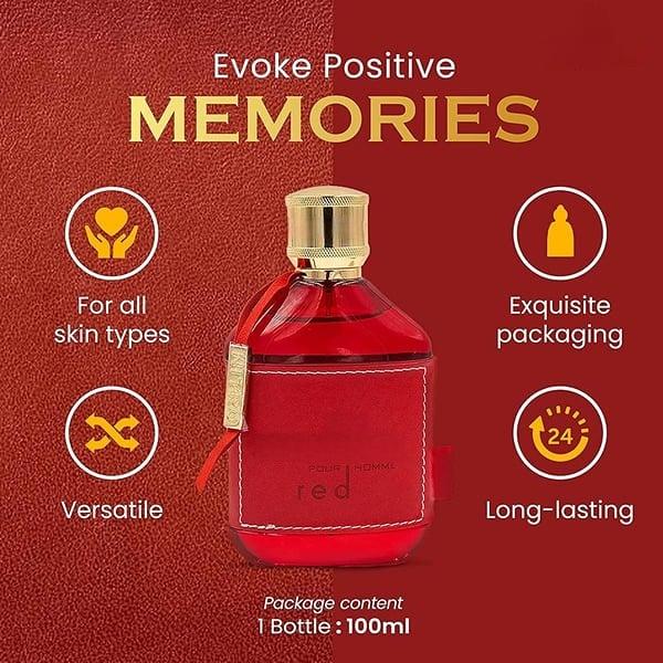 🎁💕49% OFF-Dumont Nitro Red For Men 3.4 Oz Eau De Parfum Spray