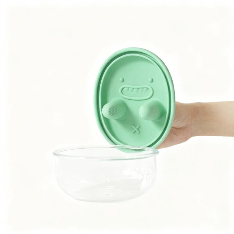 🔥Heißer Verkauf - 49% Rabatt🍿2-in-1-Snackbehälter (🥢Deckel mit Fingertipp-Deckel)