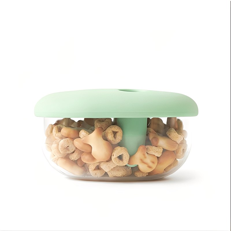 🔥Heißer Verkauf - 49% Rabatt🍿2-in-1-Snackbehälter (🥢Deckel mit Fingertipp-Deckel)