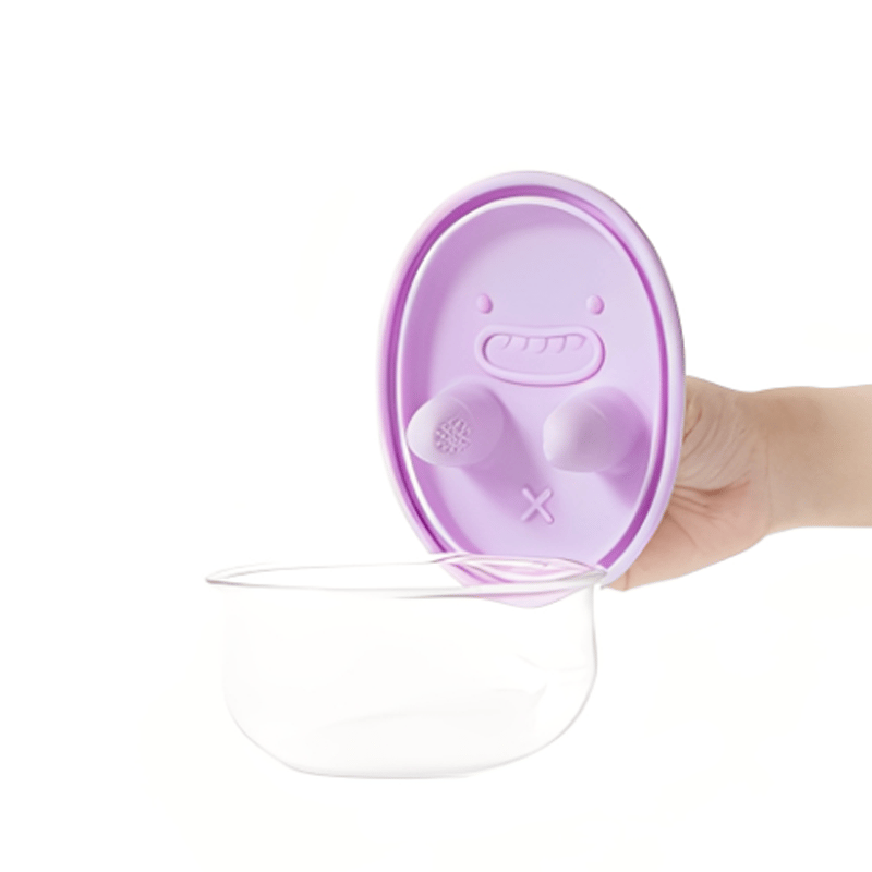 🔥Heißer Verkauf - 49% Rabatt🍿2-in-1-Snackbehälter (🥢Deckel mit Fingertipp-Deckel)