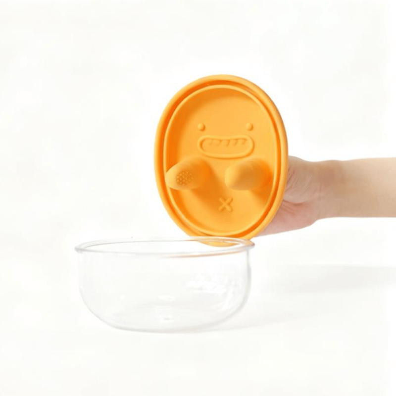 🔥Heißer Verkauf - 49% Rabatt🍿2-in-1-Snackbehälter (🥢Deckel mit Fingertipp-Deckel)