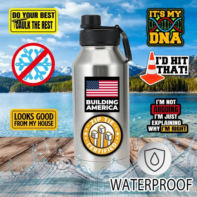 🔥LAST DAY 49% OFF - 🔥150Pcs Blue Collar Funny Stickers 👷‍♂️