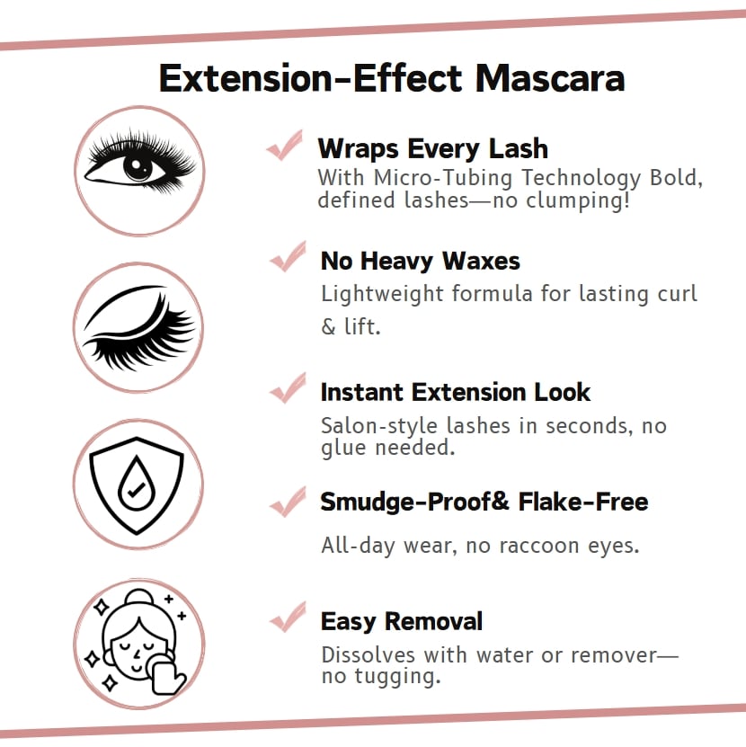🎁LAST DAY BUY 1 GET 1 FREE🔥2026 Mascara black & brown duo for lash makeup