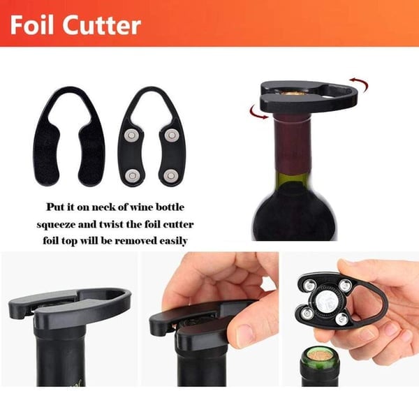 🔥Christmas Hot Sale 49%🎄Air Pump Cork Remover Wine Bottle Opener Set