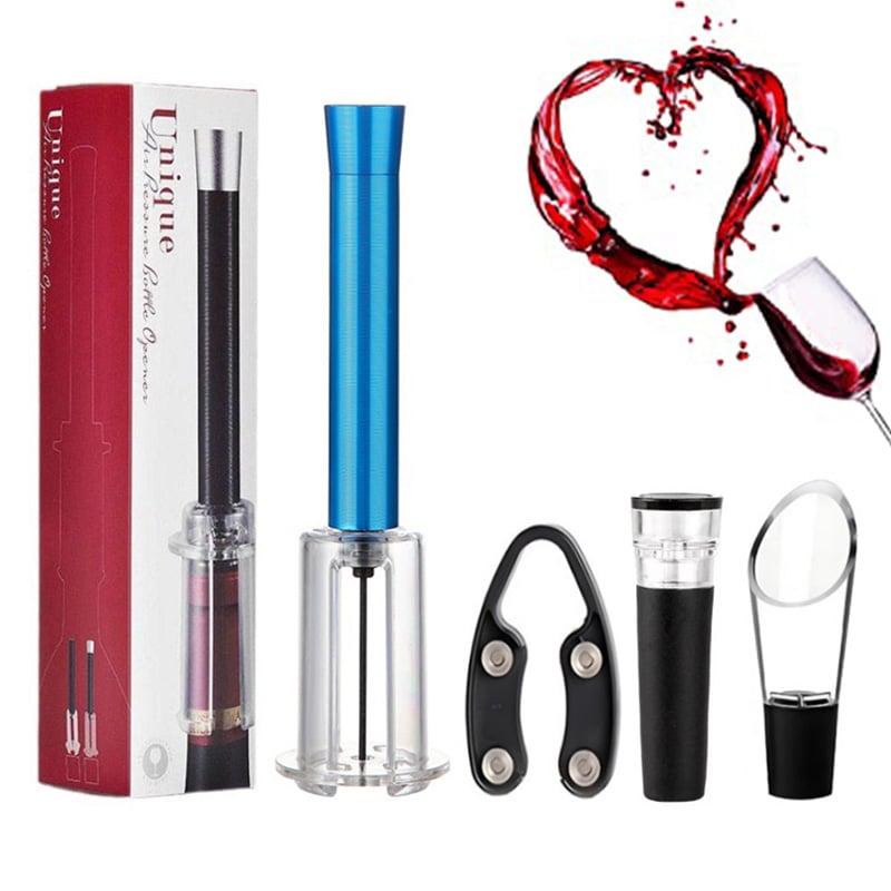 🔥Christmas Hot Sale 49%🎄Air Pump Cork Remover Wine Bottle Opener Set