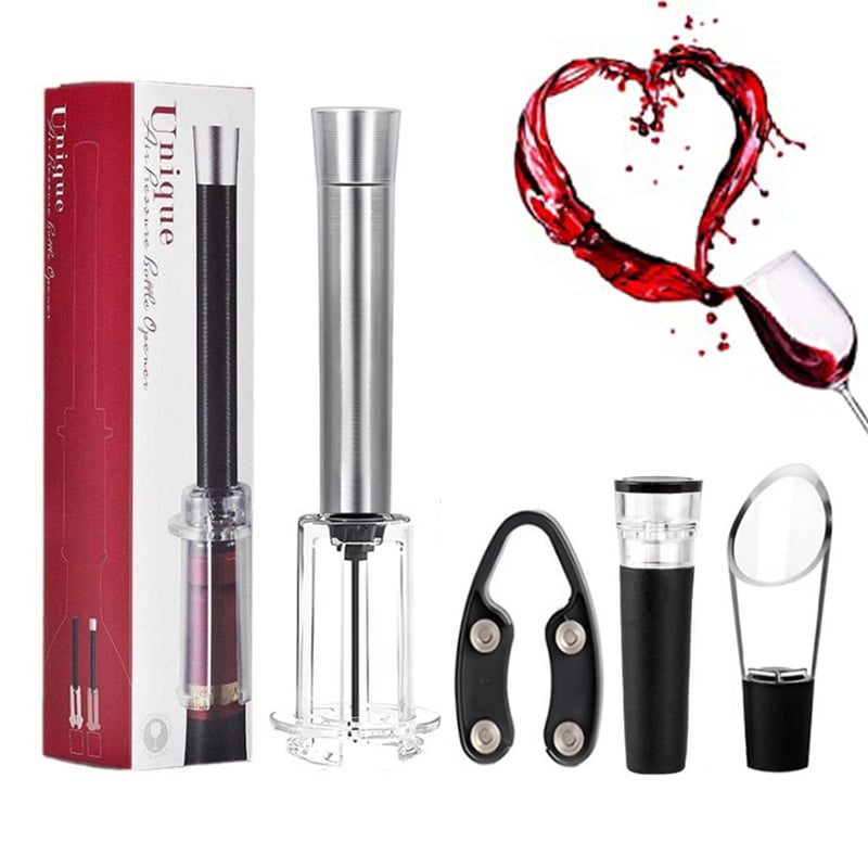 🔥Christmas Hot Sale 49%🎄Air Pump Cork Remover Wine Bottle Opener Set