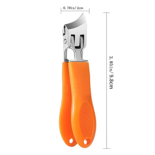 🔥Hot Sale Promotion 49% OFF🔥Wide Jaw Opening Anti-Splash Slanted Nail Clipper✂️