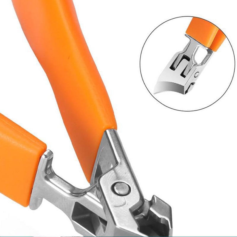 🔥Hot Sale Promotion 49% OFF🔥Wide Jaw Opening Anti-Splash Slanted Nail Clipper✂️