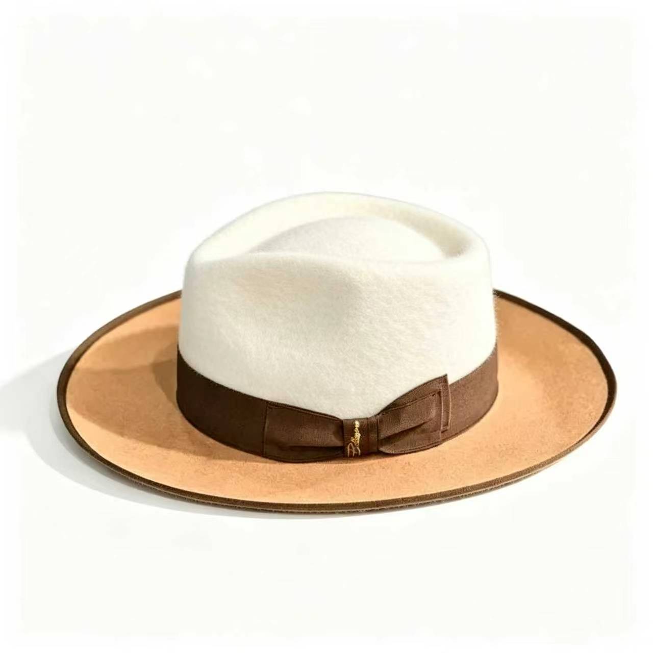 Exclusive Felt Two Tone Fox-Camel