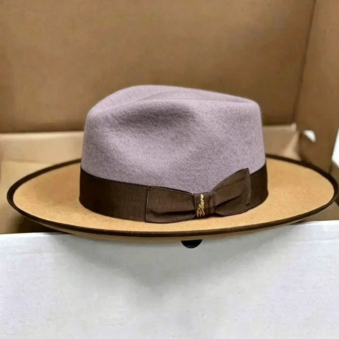 Exclusive Felt Two Tone Fox-Purple(Light)