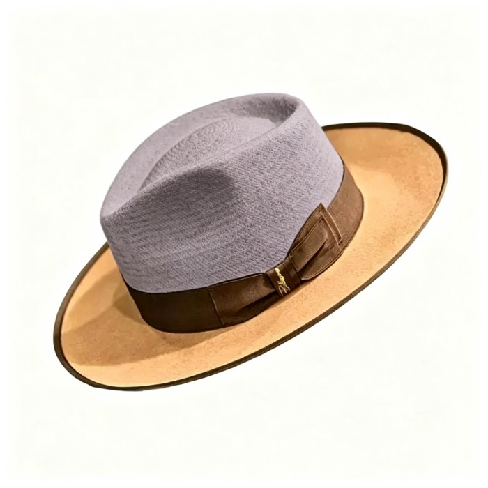 Exclusive Felt Two Tone Fox-Purple(Light)