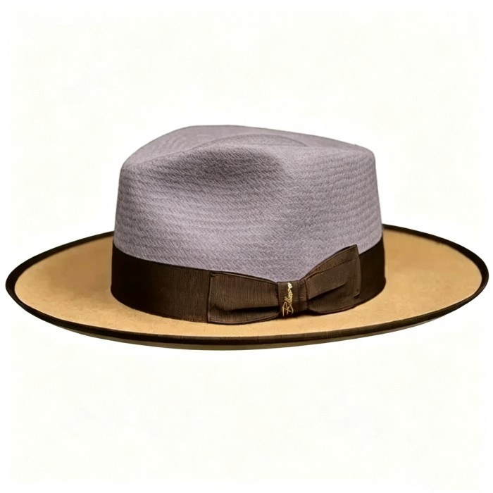 Exclusive Felt Two Tone Fox-Purple(Light)