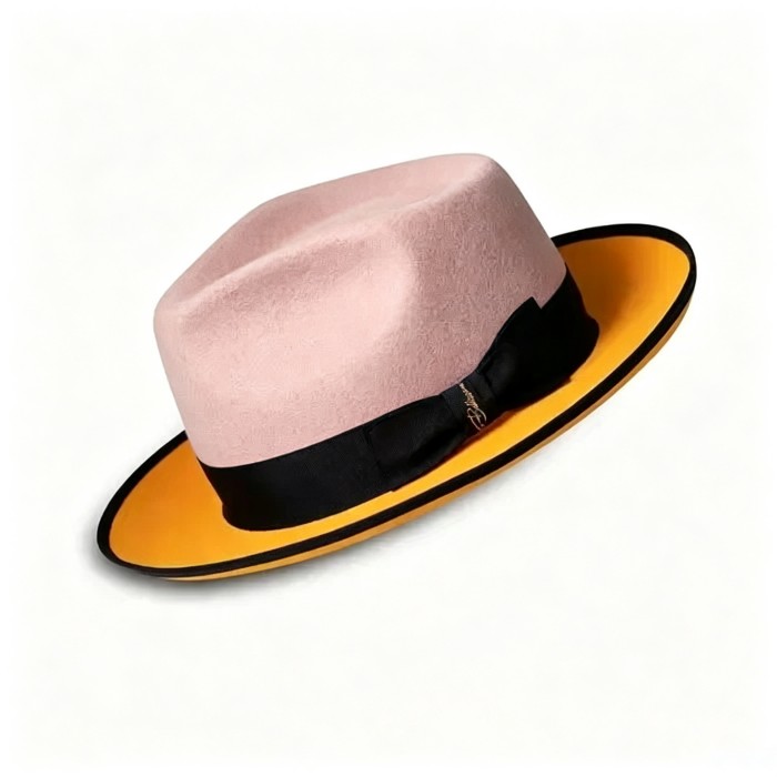 Limited - The Fox Fedora - Pink Orange